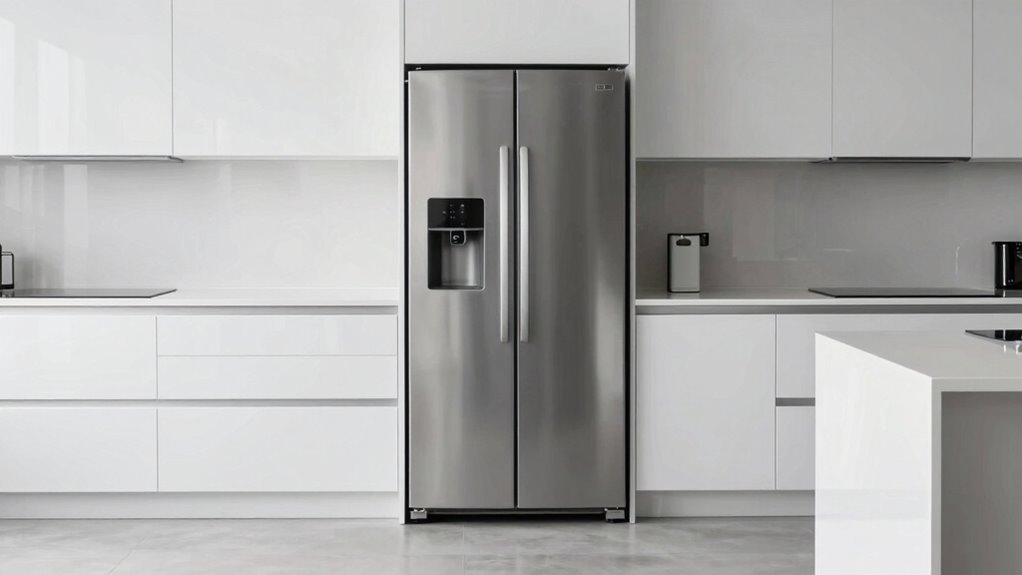 sleek space efficient kitchen design