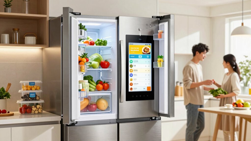 smart refrigerators for busy homes