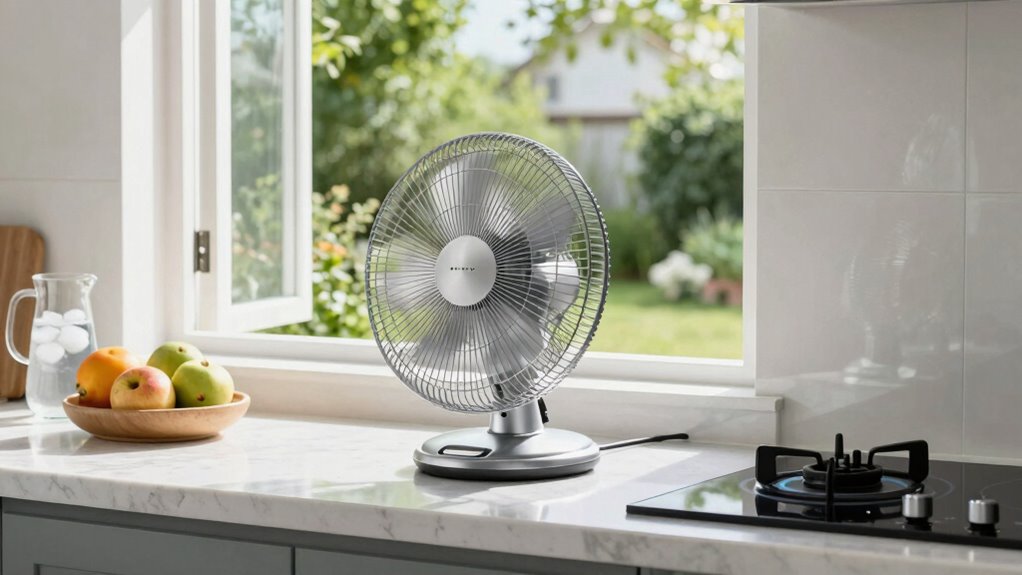 use fans and ventilation