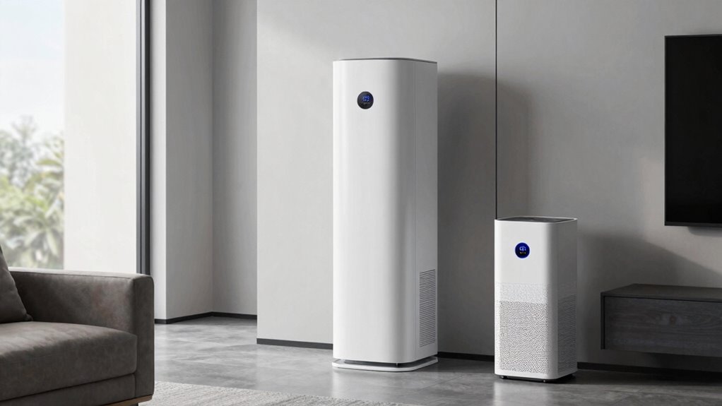 whole house versus room units