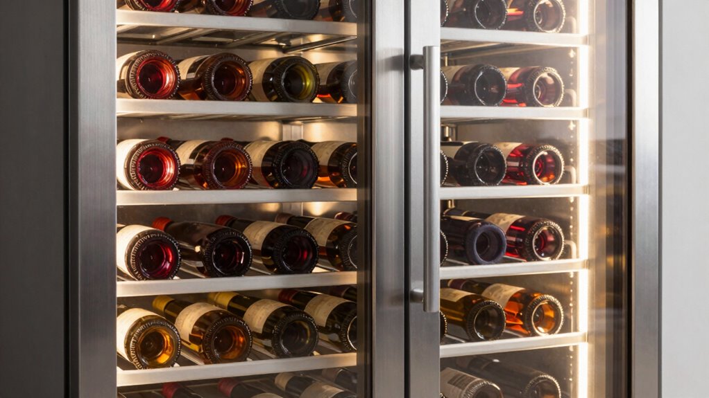 wine fridges shield bottles