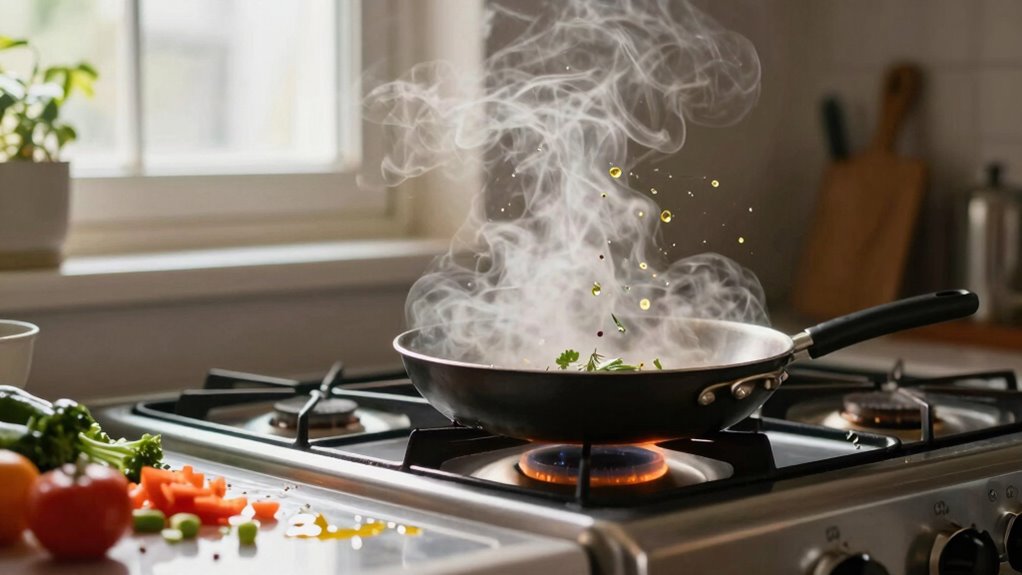 air quality during cooking