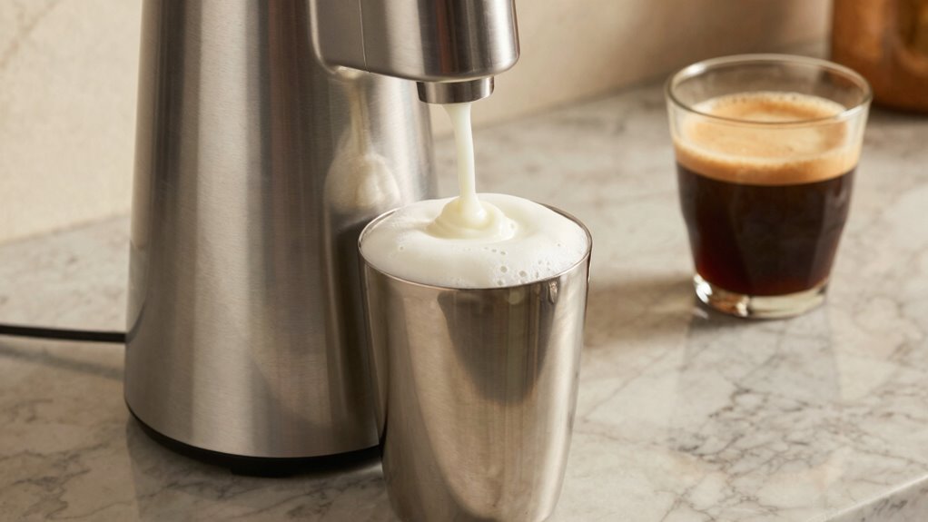 automatic milk frother convenience