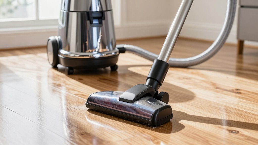 canister vacuums excel on hard floors