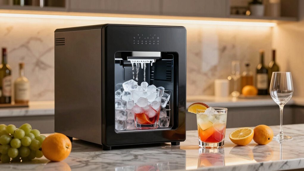 convenient integrated ice supply