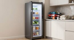 convenient organized freezer storage