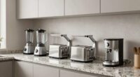 convenient space saving appliance storage
