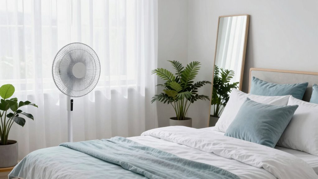 cooler bedroom through window treatments