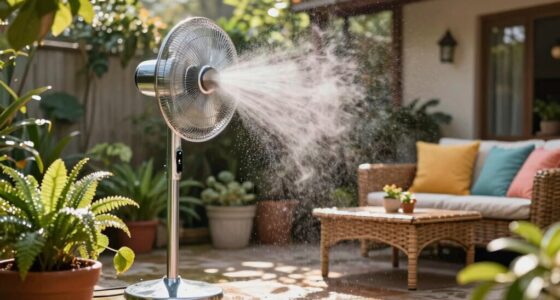 cooling outdoor spaces effectively