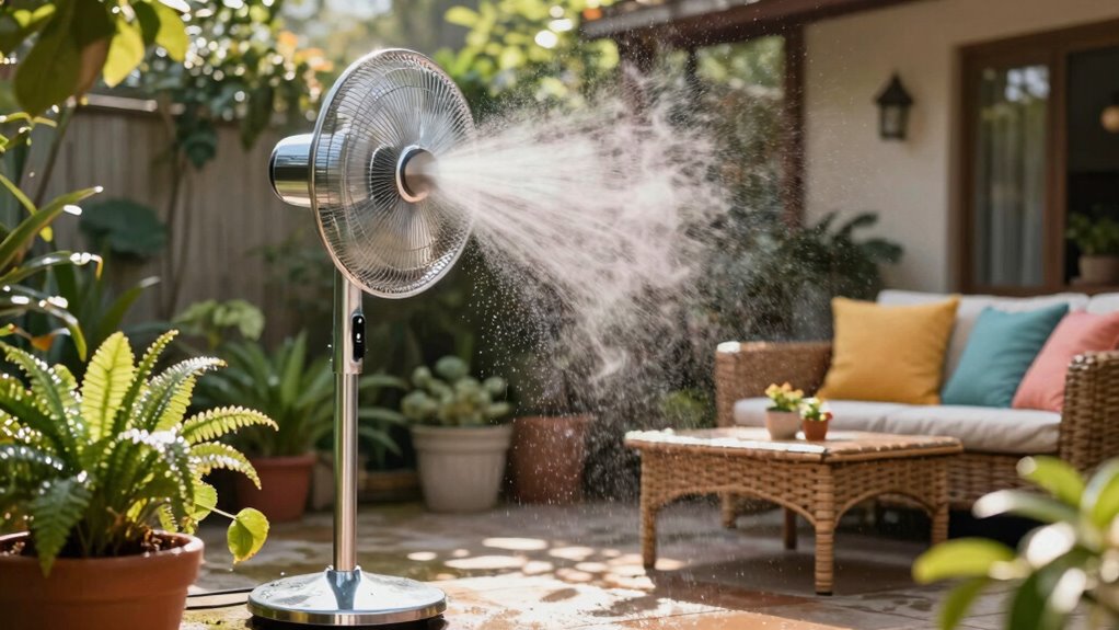 cooling outdoor spaces effectively