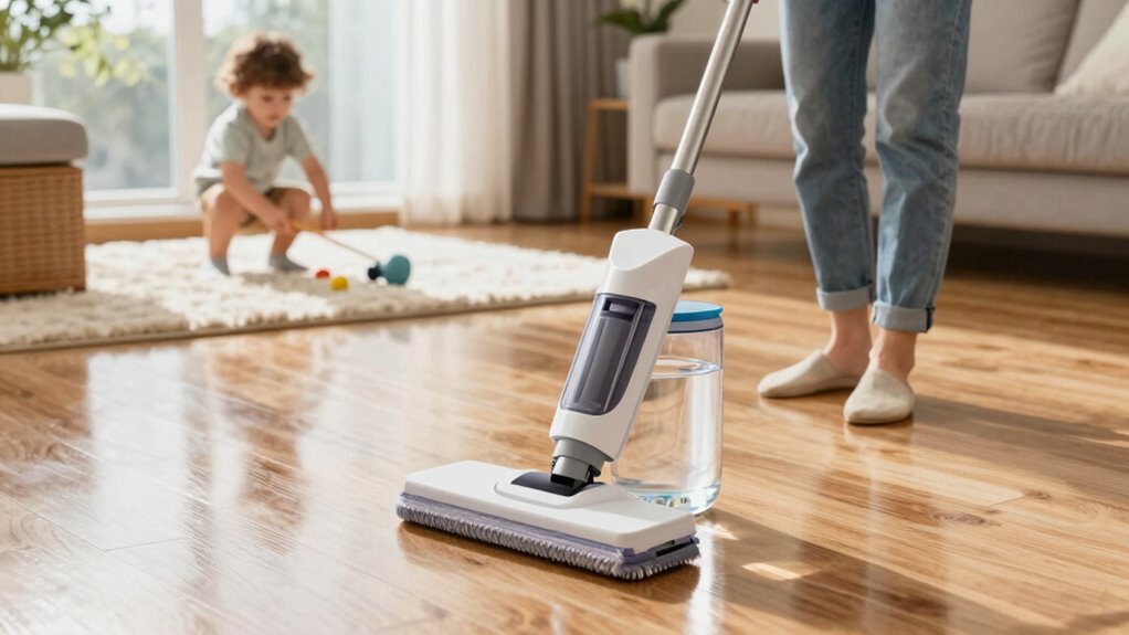 cordless chemical free cleaning efficiency