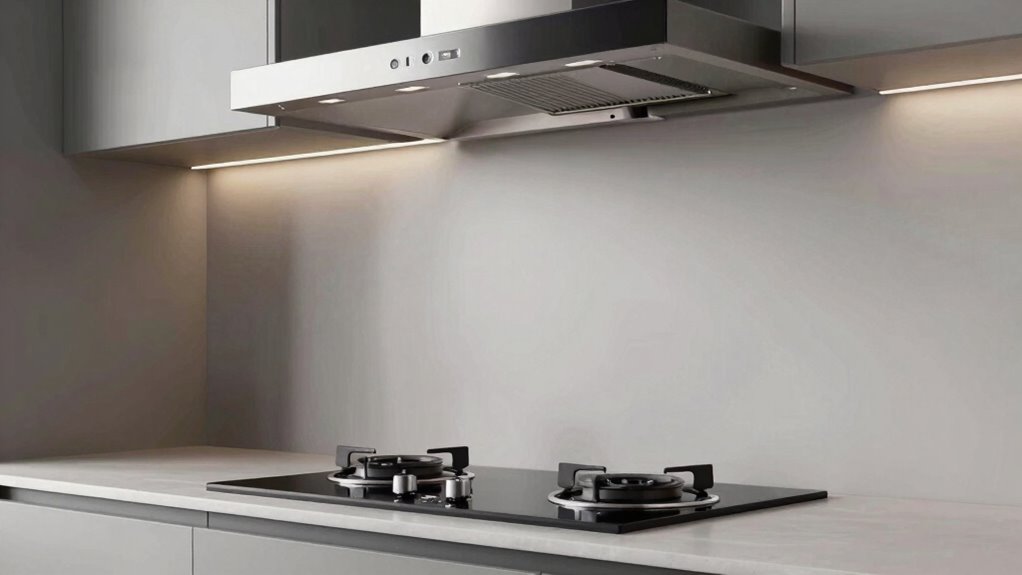 downward ventilation cooktops