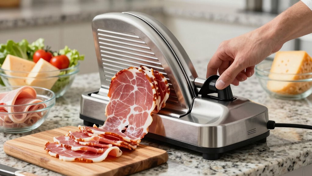 efficient safe meat slicing