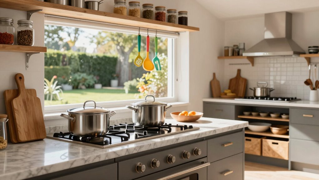efficient weekend cooking space