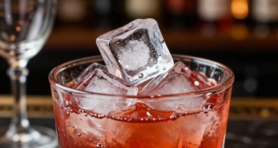 enhance cocktails with clear ice