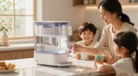 integrating water dispensers into family routines
