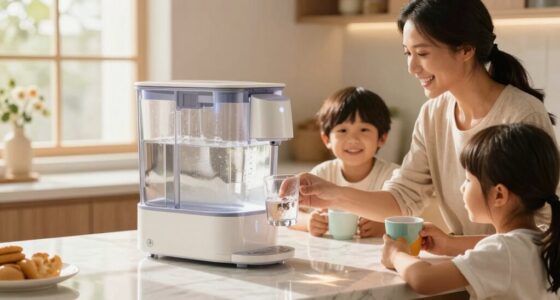 integrating water dispensers into family routines