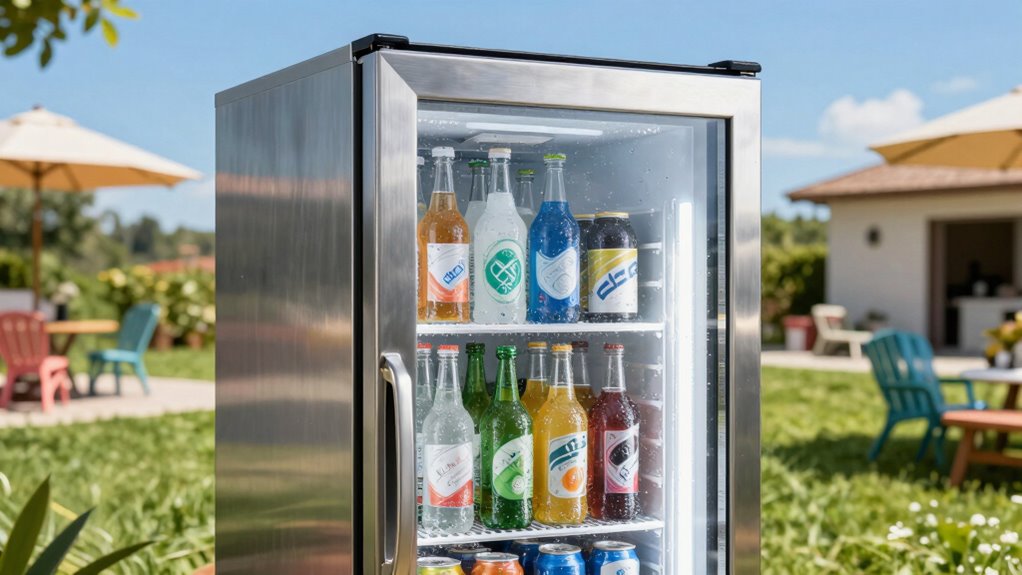 keep drinks cold outdoors