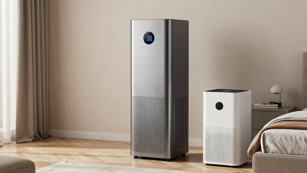 large room vs bedroom purifiers