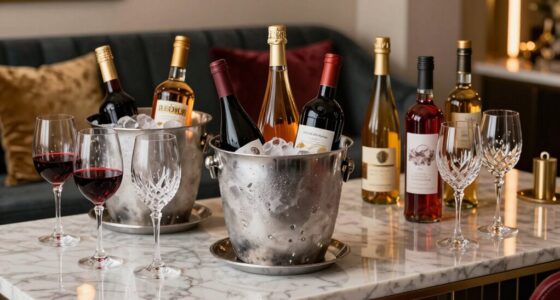luxurious convenient drink options