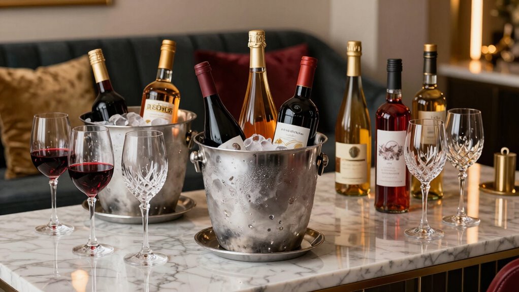 luxurious convenient drink options