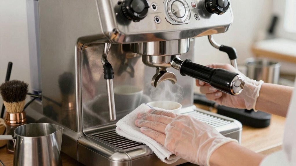 maintain daily cleaning routines