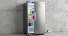 optimize garage fridge performance