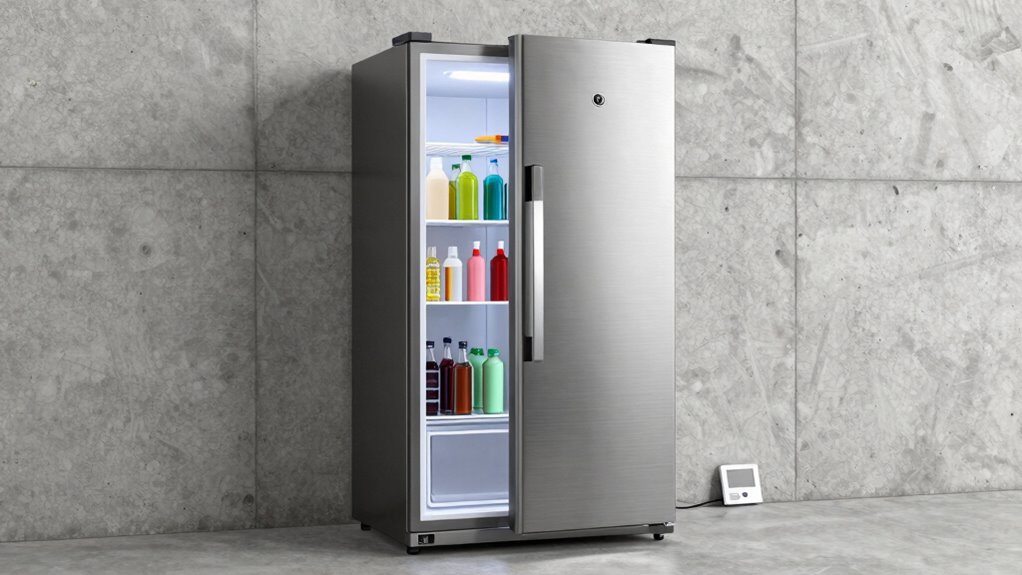 optimize garage fridge performance