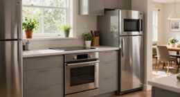 optimized kitchen appliance layout