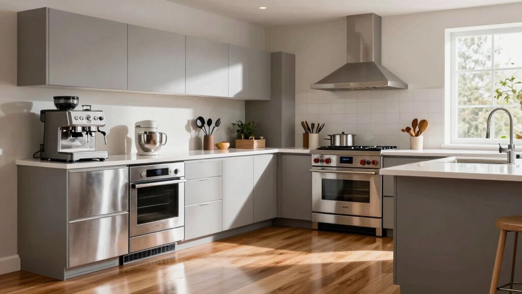 organized ergonomic appliance zones