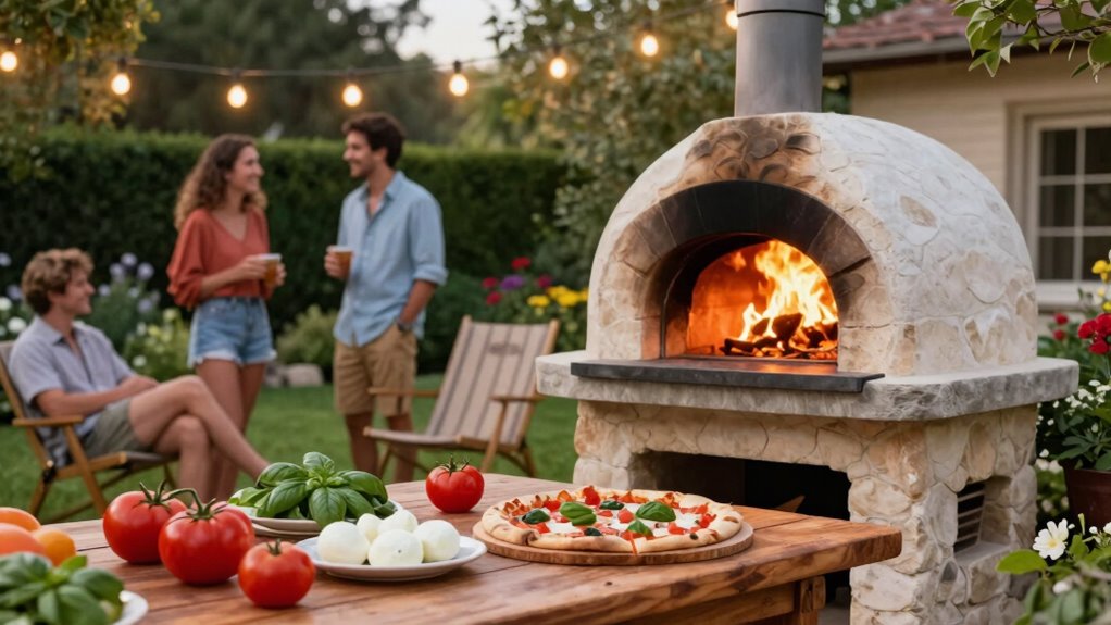 outdoor pizza oven benefits