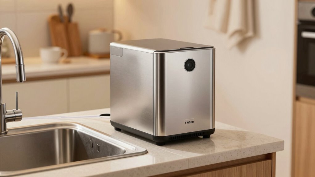 portable energy efficient quiet dishwasher