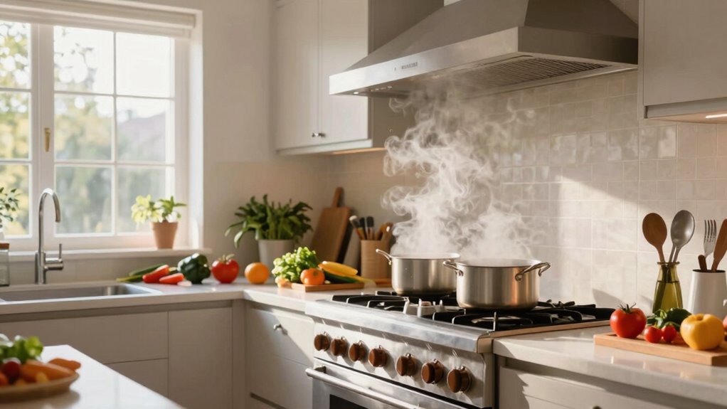 proper kitchen airflow during cooking
