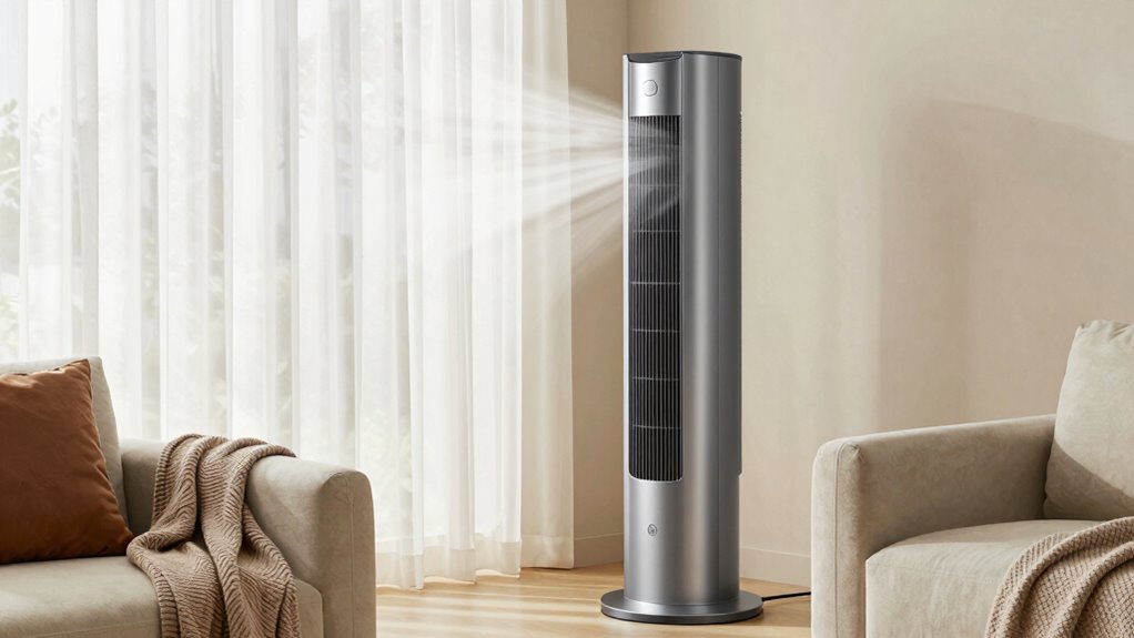 quiet energy efficient cooling