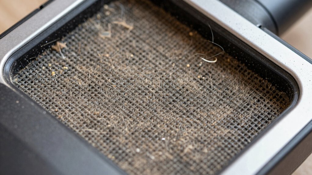 regularly clean appliance filters