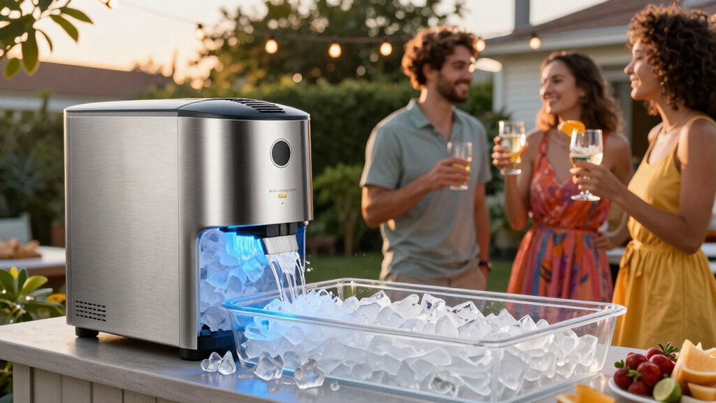 reliable outdoor ice production