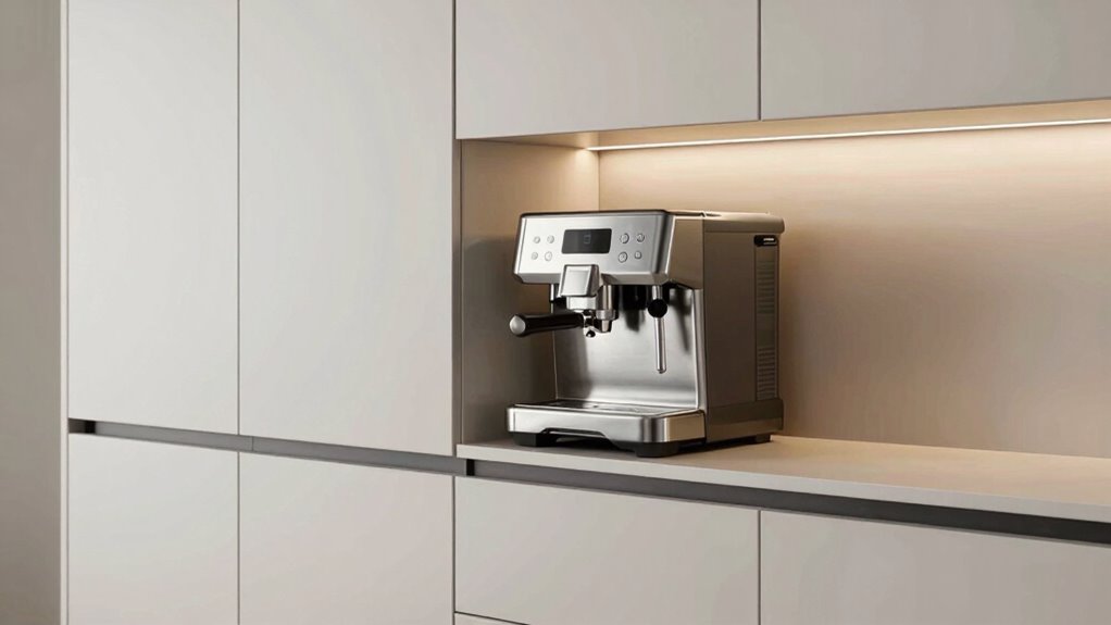 seamless integrated coffee station