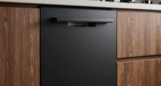 seamless integrated dishwasher design