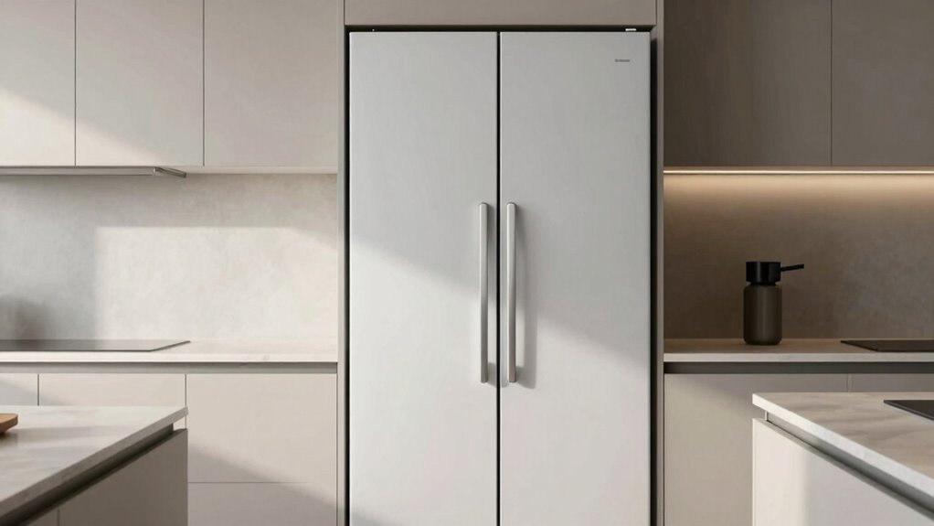 seamless integrated kitchen design