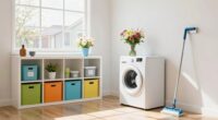 spring cleaning utility areas