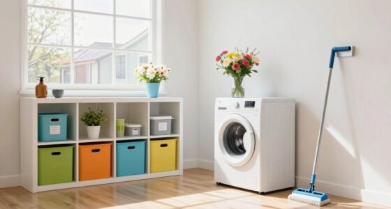 spring cleaning utility areas