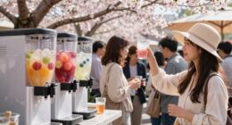 spring increases beverage demand