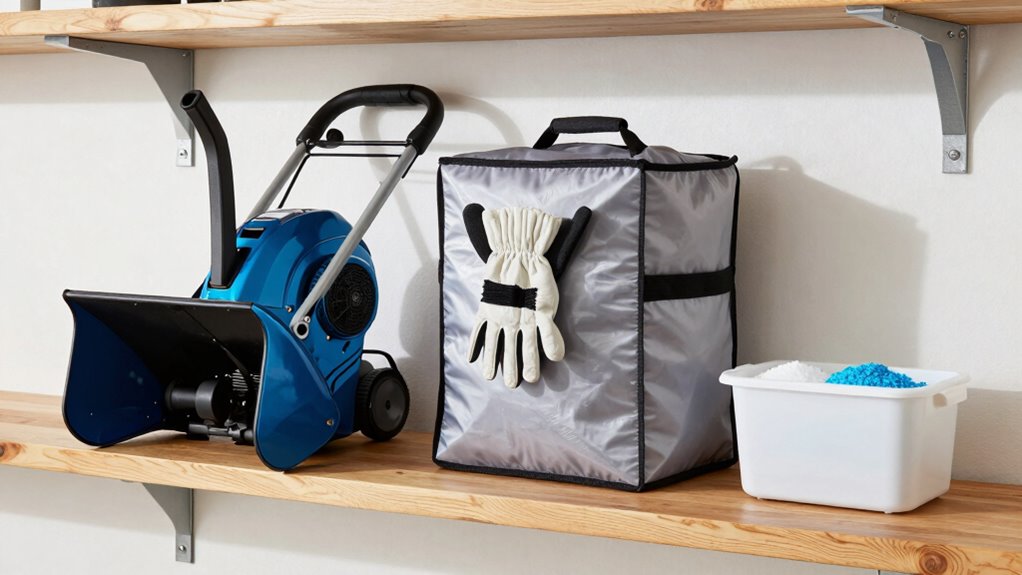 store winter appliances properly