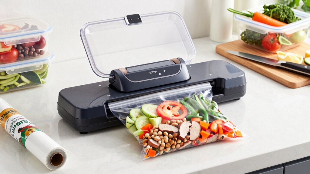 vacuum sealing food freshness