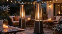 year round outdoor heating