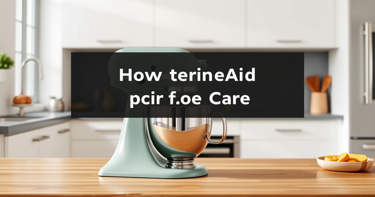 How to Safely Clean Your KitchenAid Professional 600 Mixer