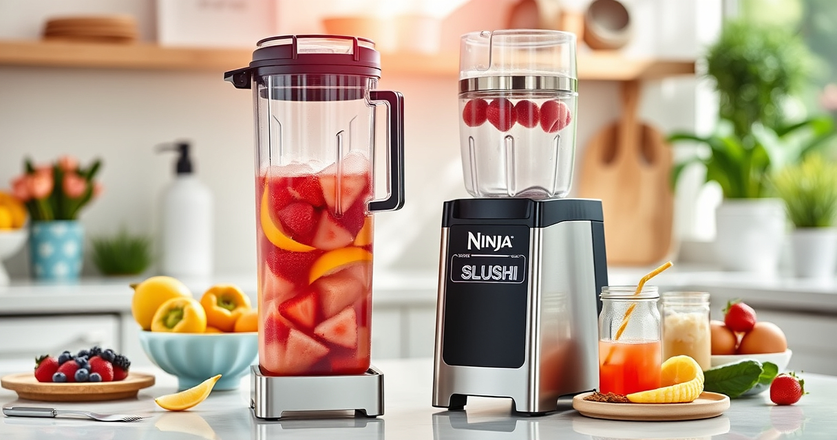 Make Perfect Summer Slushies with Ninja SLUSHi Frozen Drink Maker