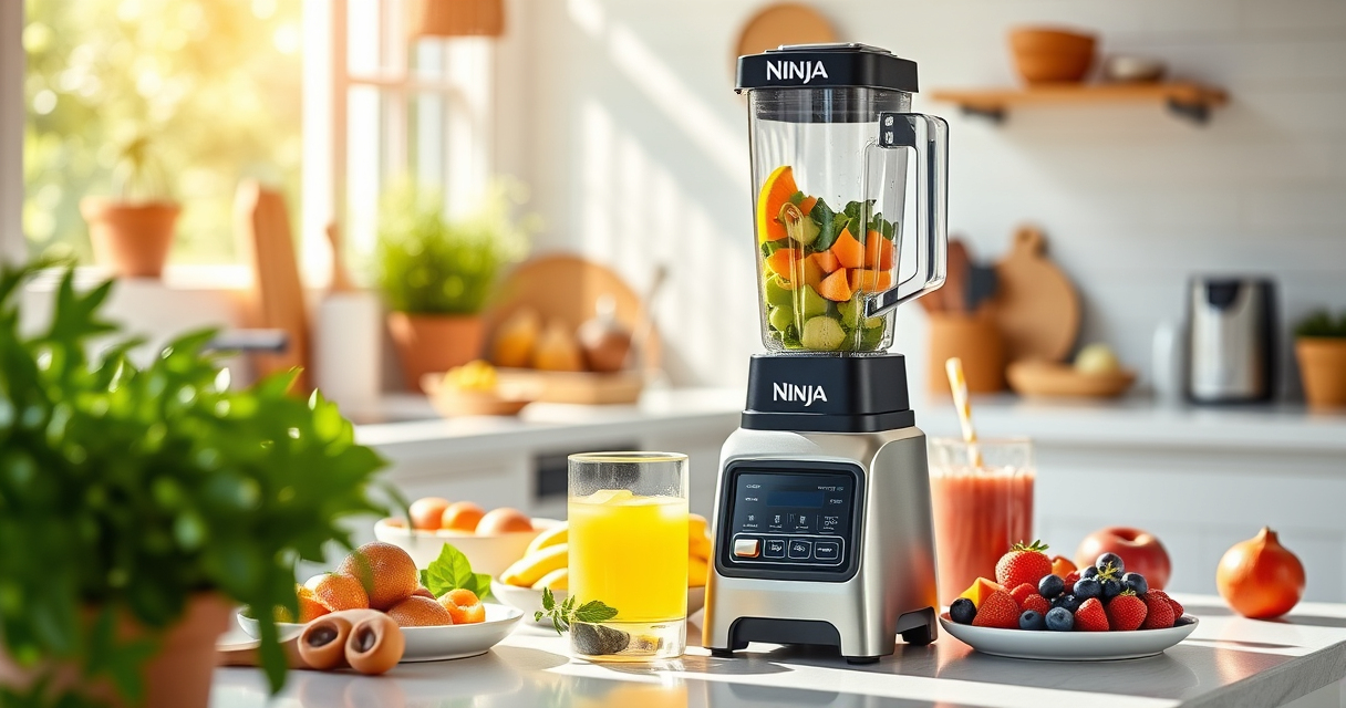 Beat the Heat with Ninja BC151EM Blast Portable Blender for Refreshing Summer Smoothies