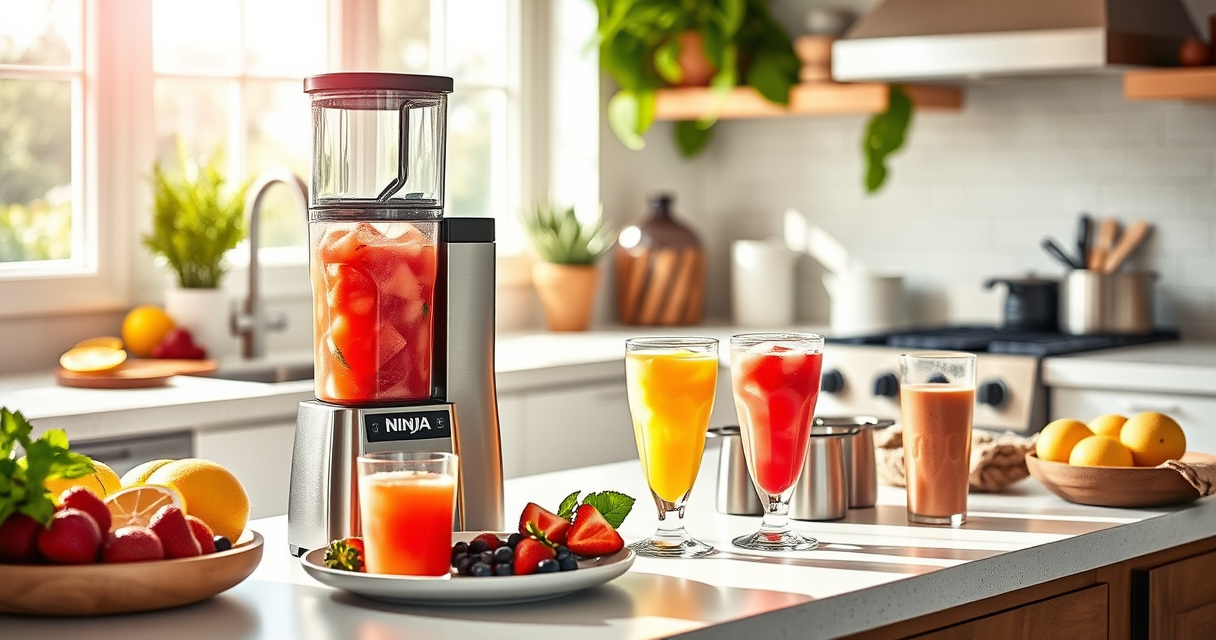 Beat the Heat with Ninja SLUSHi XL Frozen Drink Maker & Slushi Machine