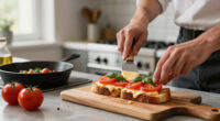 Bruschetta Grilled Cheese Sandwich